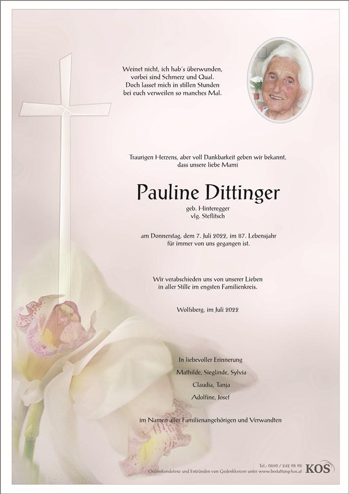 Pauline Dittinger